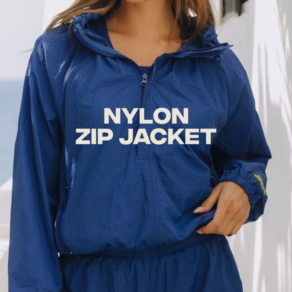 Daily Drills Nylon Zip Jacket